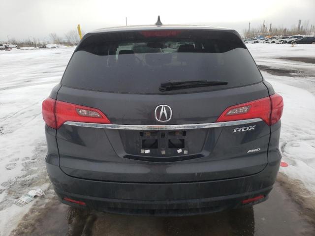 5J8TB4H37EL804185 - 2014 ACURA RDX CHARCOAL photo 6