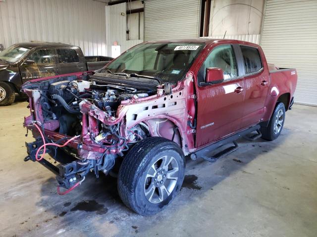 1GCGTDEN5K1227604 - 2019 CHEVROLET COLORADO Z71 MAROON photo 1