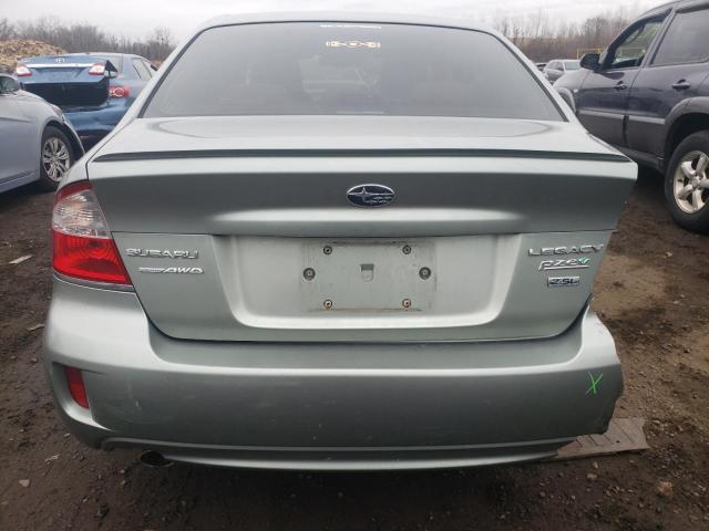 4S3BL616996234055 - 2009 SUBARU LEGACY 2.5I GREEN photo 6