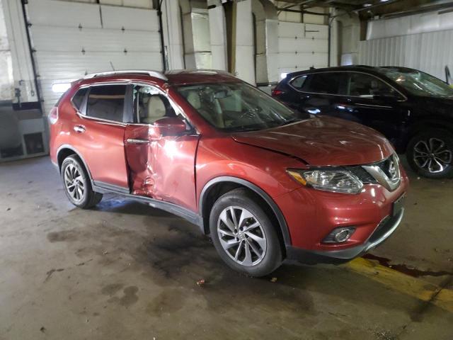 5N1AT2MV6GC758538 - 2016 NISSAN ROGUE S RED photo 4