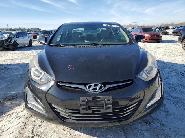 KMHDH4AH1FU381652 - 2015 HYUNDAI ELANTRA SE BLACK photo 5