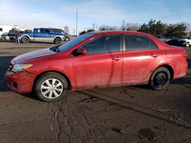 2T1BU4EE7BC596869 - 2011 TOYOTA COROLLA BASE RED photo 1