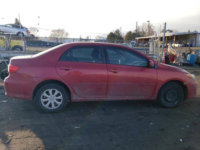 2T1BU4EE7BC596869 - 2011 TOYOTA COROLLA BASE RED photo 3