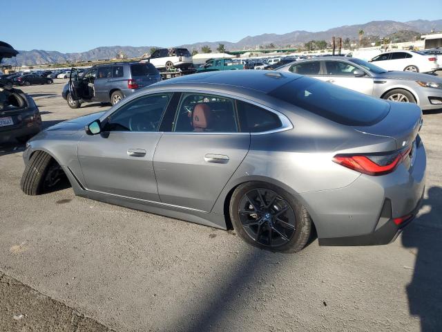 WBY43AW05PFP85238 - 2023 BMW I4 EDRIVE3 GRAY photo 2