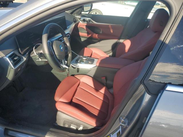 WBY43AW05PFP85238 - 2023 BMW I4 EDRIVE3 GRAY photo 7