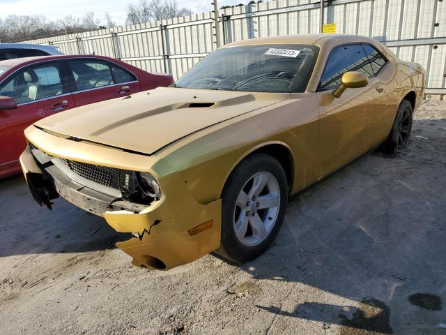 2C3CDYAG9DH539492 - 2013 DODGE CHALLENGER SXT GOLD photo 1