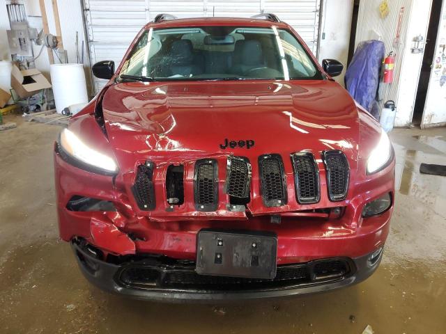 1C4PJMAS6HW543882 - 2017 JEEP CHEROKEE SPORT RED photo 5