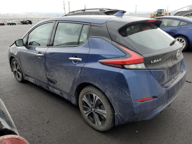 1N4AZ1CP9JC308430 - 2018 NISSAN LEAF S BLUE photo 2