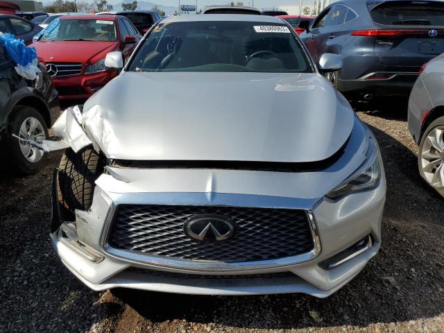 JN1EV7EK6KM230909 - 2019 INFINITI Q60 PURE SILVER photo 5