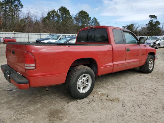 1B7GL22N4YS533463 - 2000 DODGE DAKOTA RED photo 3