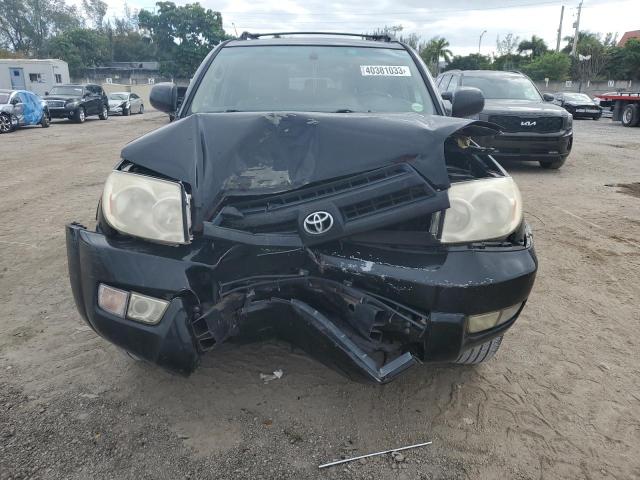 JTEZU17RX50055841 - 2005 TOYOTA 4RUNNER LIMITED BLACK photo 5