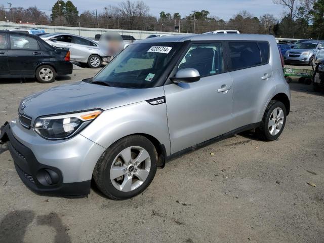 KNDJN2A22K7699076 - 2019 KIA SOUL SILVER photo 1