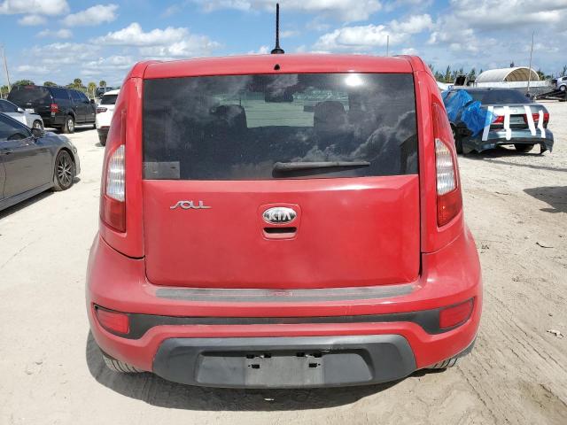 KNDJT2A50D7572264 - 2013 KIA SOUL RED photo 6