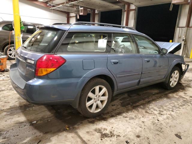 4S4BP62CX67326771 - 2006 SUBARU LEGACY OUTBACK 2.5I LIMITED BLUE photo 3