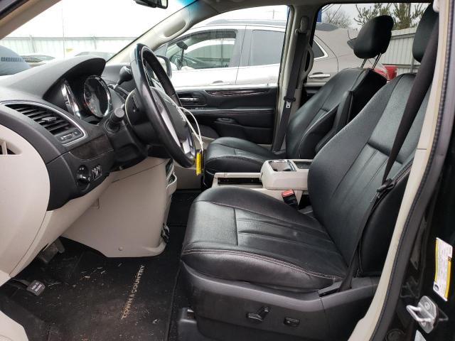 2C4RC1BG9GR260265 - 2016 CHRYSLER TOWN & COU TOURING შავი ფოტო 7