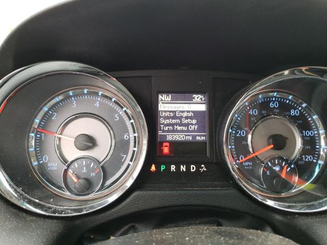 2C4RC1BG9GR260265 - 2016 CHRYSLER TOWN & COU TOURING შავი ფოტო 9