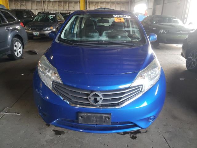 3N1CE2CP1EL409575 - 2014 NISSAN VERSA NOTE S BLUE photo 5