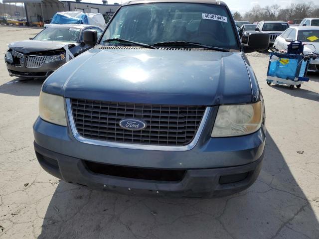 1FMRU15WX3LB85350 - 2003 FORD EXPEDITION XLT BLUE photo 5
