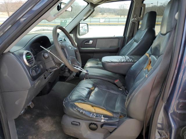 1FMRU15WX3LB85350 - 2003 FORD EXPEDITION XLT BLUE photo 7