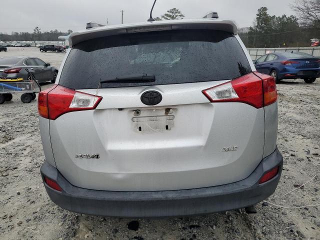 2T3WFREV4EW111140 - 2014 TOYOTA RAV4 XLE SILVER photo 6