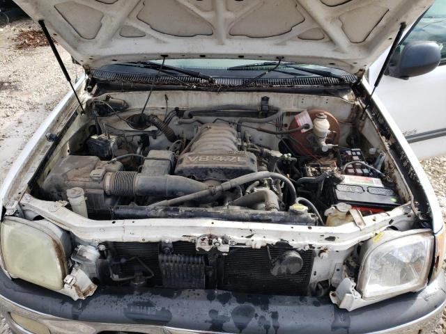 5TBBT44134S442714 - 2004 TOYOTA TUNDRA ACCESS CAB SR5 WHITE photo 11