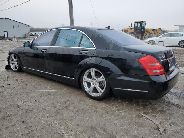 WDDNG7DBXDA497893 - 2013 MERCEDES-BENZ S 550 BLACK photo 2