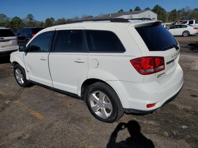 3C4PDDBG0CT305350 - 2012 DODGE JOURNEY SXT WHITE photo 2