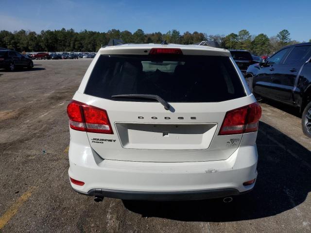 3C4PDDBG0CT305350 - 2012 DODGE JOURNEY SXT WHITE photo 6