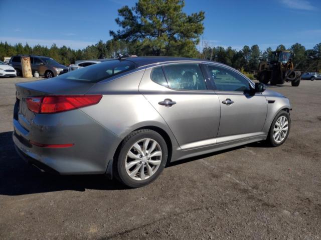 5XXGN4A77FG358206 - 2015 KIA OPTIMA EX GRAY photo 3