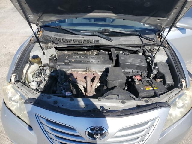 JTNBE46K973054363 - 2007 TOYOTA CAMRY CE SILVER photo 11