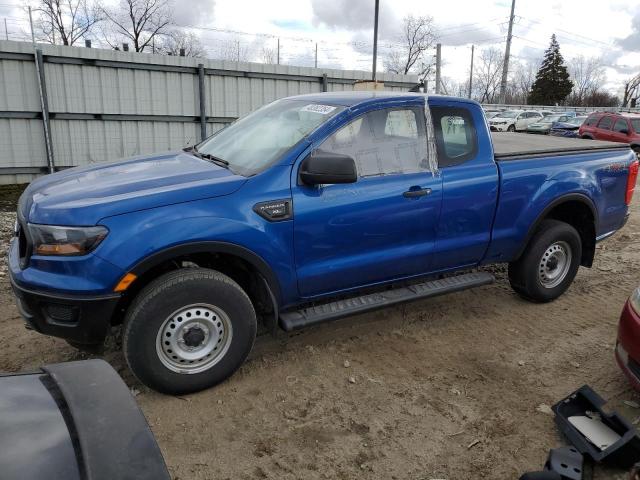 1FTER1FH0KLA24993 - 2019 FORD RANGER XL BLUE photo 1