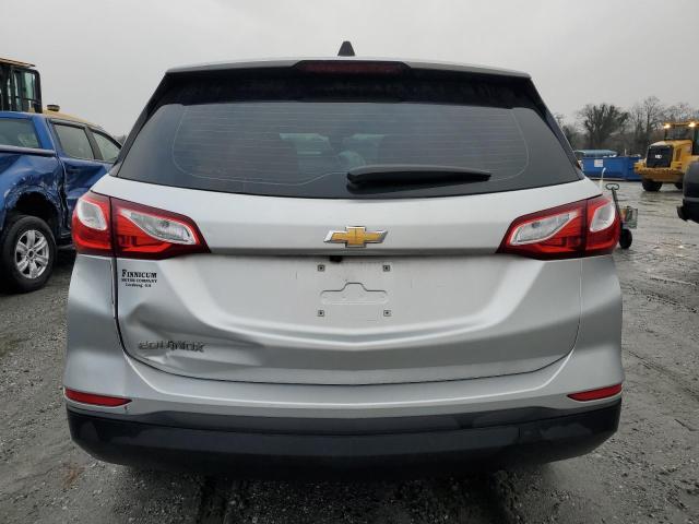 3GNAXHEV0LS625666 - 2020 CHEVROLET EQUINOX LS SILVER photo 6