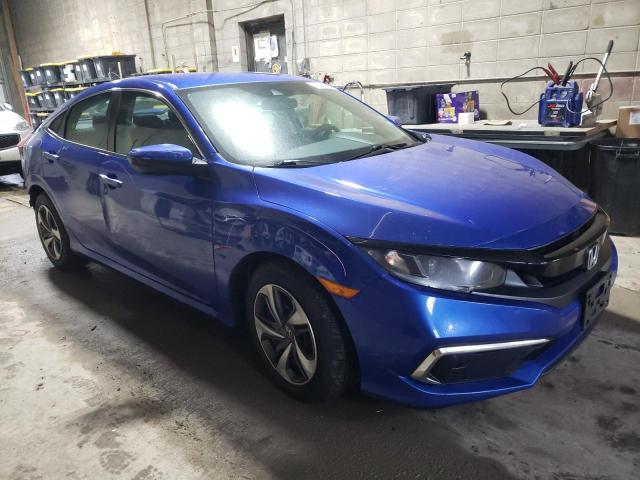 19XFC2F66KE048914 - 2019 HONDA CIVIC LX BLUE photo 4