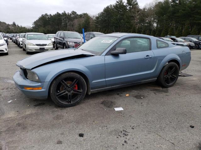 1ZVFT80N555159356 - 2005 FORD MUSTANG DE BLUE photo 1