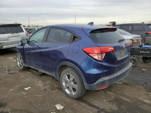 3CZRU6H5XHM710556 - 2017 HONDA HR-V EX BLUE photo 2