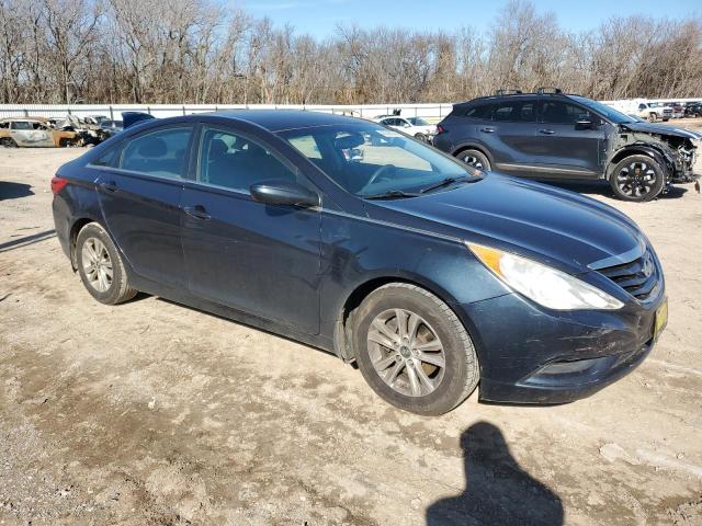 5NPEB4AC9DH629300 - 2013 HYUNDAI SONATA GLS BLUE photo 4