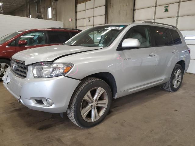 JTEES43A792132262 - 2009 TOYOTA HIGHLANDER SPORT SILVER photo 1