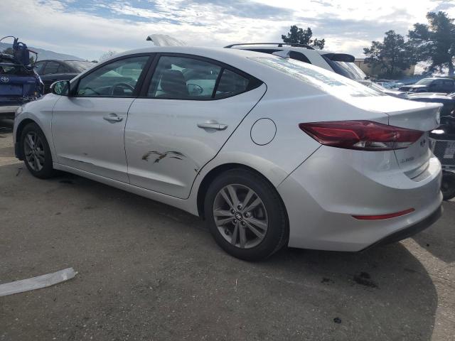 5NPD84LFXJH355487 - 2018 HYUNDAI ELANTRA SEL SILVER photo 2