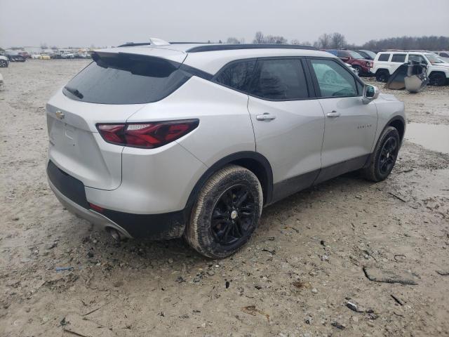 3GNKBCR45LS651624 - 2020 CHEVROLET BLAZER 2LT SILVER photo 3