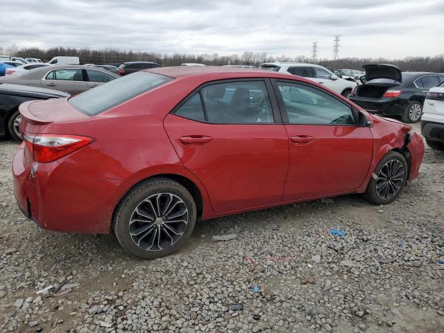 2T1BURHE7GC660540 - 2016 TOYOTA COROLLA L RED photo 3