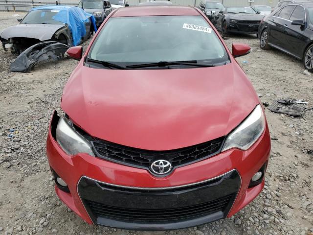 2T1BURHE7GC660540 - 2016 TOYOTA COROLLA L RED photo 5