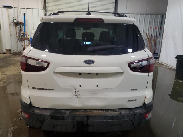 MAJ6P1CL7JC164465 - 2018 FORD ECOSPORT SES WHITE photo 6