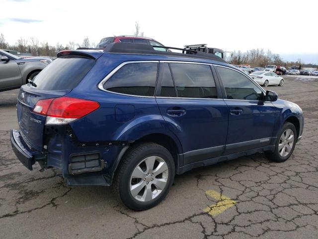 4S4BRCKCXA3349797 - 2010 SUBARU OUTBACK 2.5I LIMITED BLUE photo 3