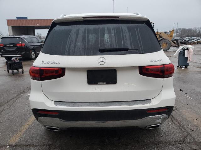 W1N4M4HB4NW201027 - 2022 MERCEDES-BENZ GLB 250 4MATIC WHITE photo 6