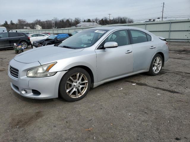 1N4AA51E69C849835 - 2009 NISSAN MAXIMA S SILVER photo 1