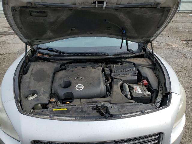 1N4AA51E69C849835 - 2009 NISSAN MAXIMA S SILVER photo 11