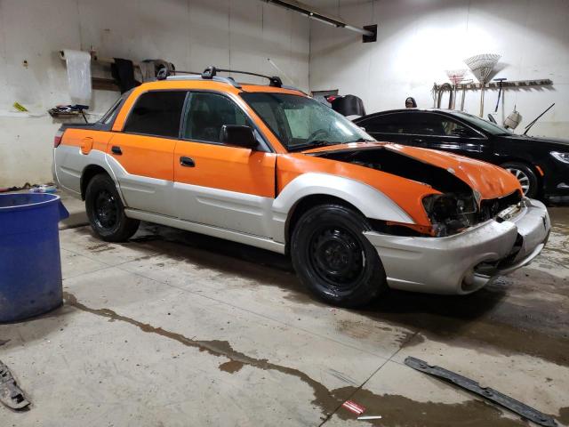 4S4BT62C337113832 - 2003 SUBARU BAJA SPORT ORANGE photo 4