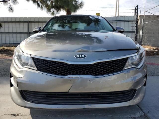 5XXGT4L35GG015136 - 2016 KIA OPTIMA LX GRAY photo 5