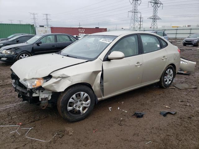 KMHDU46D59U784572 - 2009 HYUNDAI ELANTRA GLS CREAM photo 1