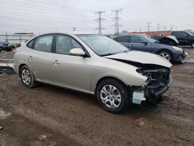 KMHDU46D59U784572 - 2009 HYUNDAI ELANTRA GLS CREAM photo 4